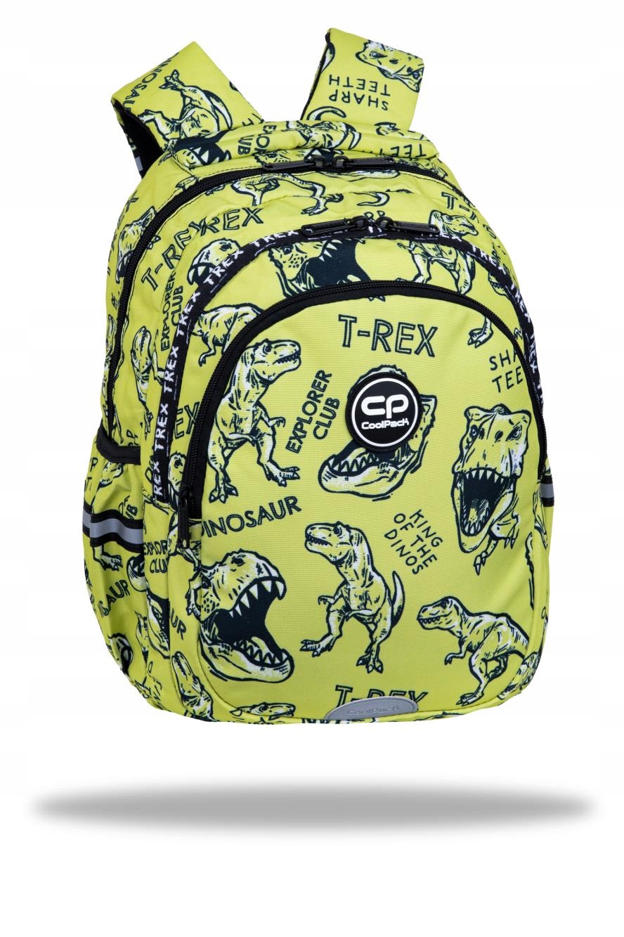 Detský batoh Coolpack Jerry Dino Adventure, dve priehradky